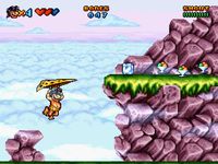 une photo d'Ã©cran de Prehistorik Man sur Nintendo Super Nes